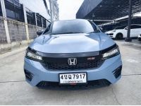 2021 Honda City 1.0 RS Hatchback AT สีเทาโซนิค วิ่งเพียง 44,XXX KM. รูปที่ 1